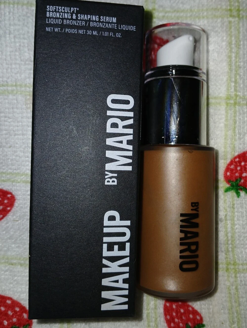 Makeup By Mario Softsculpt Bronzing And Shaping Serum-Light Medium NIB  Full Sz